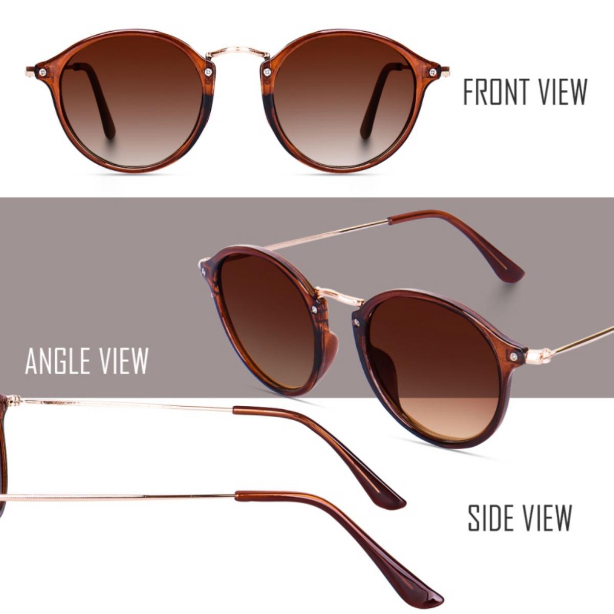 Men's Brown Sunglasses